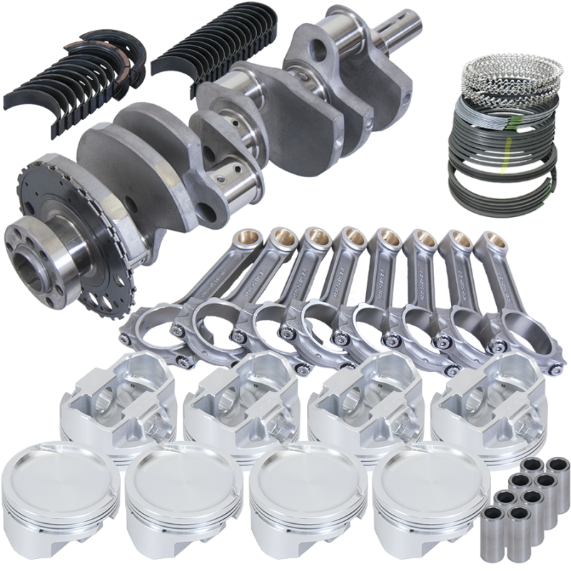 Eagle Chevy LS1 4.000in Crank 24 Tth Reluctor 6.125in I-Beam Rods 3.898in Pistons Rotating Assembly Eagle