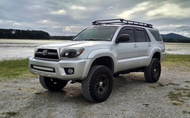 Cali Raised 03-09 Toyota 4Runner 32In Lower Bumper Flush Led Light Bar Kit - Amber Backlight - Tall Light Bars & Cubes Cali Raised LED