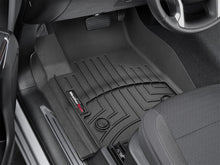 Load image into Gallery viewer, WeatherTech 2019+ Chevrolet Silverado 1500 Crew Cab Front FloorLiner - Black
