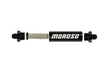 Load image into Gallery viewer, Moroso In-Line Fuel Filter - 6.5in -8An - 40 Micron SS Filter - Aluminum Moroso
