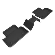 3D MAXpider BMW i5 (G60) 23-25 / 5 SERIES (G60) Kagu 2nd Row Floormat - Black 3D MAXpider