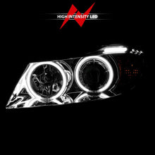 Load image into Gallery viewer, ANZO 2006-2008 BMW 3 Series E90-E91 Projector Headlights w/ Halo w/ LED Bar Chrome (CCFL) Headlights ANZO
