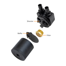 Load image into Gallery viewer, Mishimoto 2025+ RAM 1500 3.0L Hurricane Baffled Oil Catch Can Kit - Black
