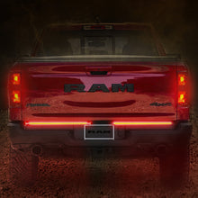 Load image into Gallery viewer, Putco 18-22 Jeep Wrangler JL/19-22 Ram 1500 18in Split Light Blade Direct Fit Kit Red/Amber/White Light Tailgate Bar Putco
