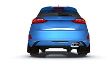 Load image into Gallery viewer, Rally Armor 18-23 Ford Fiesta ST MK8 Black UR Mud Flap w/Blue Logo Mud Flaps Rally Armor   
