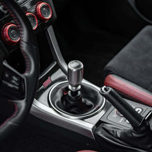 Load image into Gallery viewer, GrimmSpeed Swap-Top Weighted Piston Shift Knob - Stainless Steel
