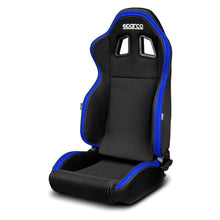 Load image into Gallery viewer, Sparco Seat R100 Black/Blu | 009014NRAZ
