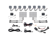 Load image into Gallery viewer, Diode Dynamics Stage Series SXS Rock Light Installer Kit - RGBW M8 w/Controller (8-pack) Diode Dynamics
