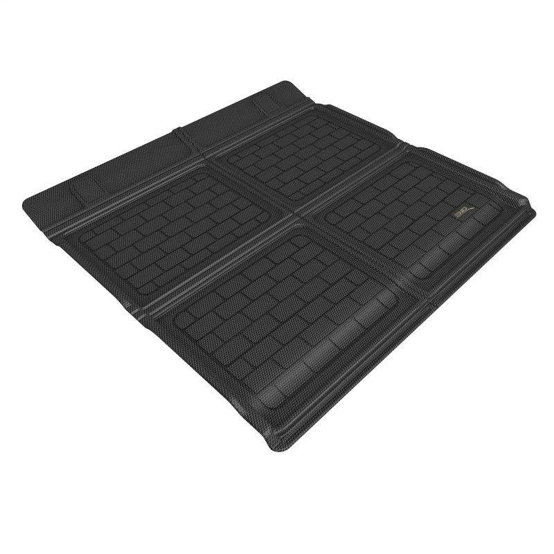3D Maxpider 10-24 Toyota 4Runner 5-Seat Kagu Black Behind 2nd Row Cargo Liner 3D MAXpider