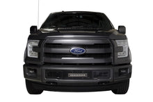 Load image into Gallery viewer, Putco 15-17 Ford F-150 - SS Black Bar Design w/10in Luminix Light Bar Bumper Grille Inserts Grilles Putco
