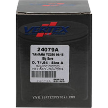 Load image into Gallery viewer, Vertex Piston 22-23 Fantic Motor XX 250 250cc +5.6mm Cast Big Bore Piston Kit 72mm. 295cc. Uncategorized Vertex Pistons   
