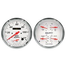 Load image into Gallery viewer, Autometer Arctic White Quad &amp; Tach/Speedo 5in. - 2 pc. | 1352
