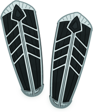 Load image into Gallery viewer, Kuryakyn Spear Driver Floorboard Inserts Indian Chrome Kuryakyn
