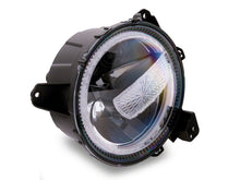 Load image into Gallery viewer, Raxiom 18-23 Jeep Wrangler JL Axial Series 9-In LED Headlights- Blk Housing (Clear Lens) Headlights Raxiom
