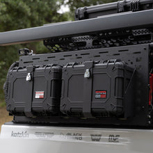 Load image into Gallery viewer, Go Rhino XVenture Gear Hard Case Mount Large 20in. (Mount ONLY for XRS/SRM Racks) - Tex. Blk Cargo Boxes &amp; Bags Go Rhino   
