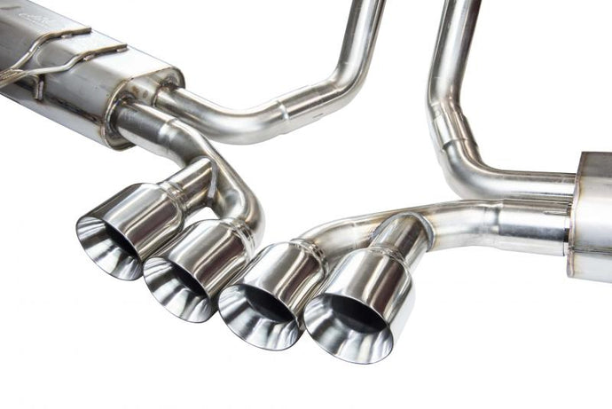 Kooks 97-04 Chevy Corvette Full 3in Axleback w/Pol Tips Requires 3in X-Pipe Axle Back Kooks Headers