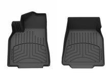 Load image into Gallery viewer, WeatherTech 20-24 Tesla Model Y Front FloorLiner HP - Black | 4416491IM

