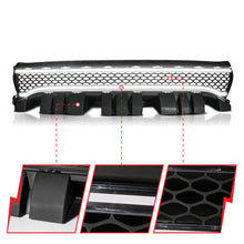 Load image into Gallery viewer, ANZO 15-23 Dodge Charger Black LED Grille w/ Initiation &amp; Running Light/DRL Bar ANZO
