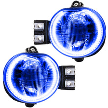 Load image into Gallery viewer, Oracle 06-08 Dodge Ram LED Fog Light Halo Kit - Blue
