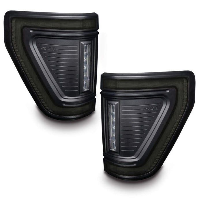 Oracle Lighting 21-24 Ford F-150 (Black Series) Flush Style LED Tail Lights ORACLE Lighting