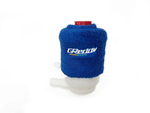 Load image into Gallery viewer, GReddy Underline Logo Reservoir Cover - Blue | 18001897
