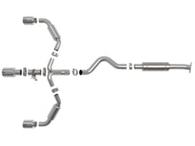 Load image into Gallery viewer, aFe 23-24 Toyota GR Corolla L3 1.6L (t) Gemini XV 3in to 2-1/2in Cat Back Exhaust w/ Polished Tips Catback aFe   
