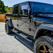 Load image into Gallery viewer, Westin 2020 Jeep Gladiator PRO TRAXX 5 WTW Oval Nerf Step Bars - Black Westin
