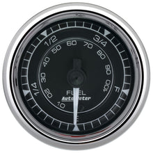 Load image into Gallery viewer, AutoMeter Chrono 2-1/16in 0-280 Ohm Programmable Fuel Level Gauge - Chrome | 9710
