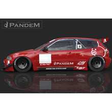 Load image into Gallery viewer, GReddy 92-95 Honda Civic EG Hatchback Pandem Rocket Bunny Side Skirts
