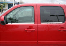 Load image into Gallery viewer, Putco 14-14 Chevrolet Silverado HD - Crew Cab - Stainless Steel Window Trim Accents Wind Deflectors Putco
