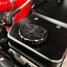 Load image into Gallery viewer, Wehrli 06-18 Cummins WCFab X D&amp;J Precision Billet Valve Cover - Semi-Gloss Black
