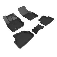 Load image into Gallery viewer, 3D MAXpider 22-26 Audi A3/S3/RS3 (8Y) Sedan Kagu 1st &amp; 2nd Row Floormat - Black
