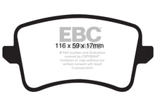 Load image into Gallery viewer, EBC 09-11 Audi A4 2.0 Turbo Ultimax2 Rear Brake Pads Brake Pads - OE EBC   
