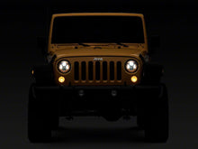 Load image into Gallery viewer, Raxiom 07-18 Jeep Wrangler JK 7-In LED Headlights Orange Housing- Clear Lens Headlights Raxiom
