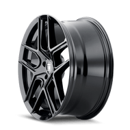 Touren Wheels - Cast Touren 3279 TR79 18x8 / 5x108 BP / 35mm Offset / 63.5mm Hub Gloss Black Wheel