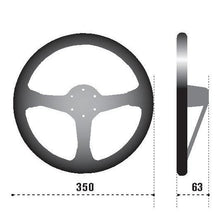 Load image into Gallery viewer, Sparco Steering Wheel L575 Monza Leather
