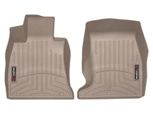 Load image into Gallery viewer, WeatherTech 2018+ Kia Stinger Front FloorLiner - Tan | 4512381
