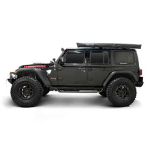 Load image into Gallery viewer, Westin 18-26 Jeep Wrangler 4dr Outlaw Drop Running Boards - Tex. Blk
