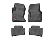 Load image into Gallery viewer, WeatherTech 2017 Jaguar F-Pace Front and Rear FloorLiner - Black | 44963-1-2
