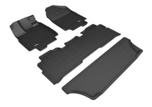 Load image into Gallery viewer, 3D MAXpider 2018-2020 Honda Odyssey Kagu 1st &amp; 2nd &amp; 3rd Row Floormats - Black | L1HD09101509
