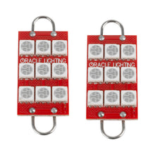 Load image into Gallery viewer, Oracle 44MM 6 LED 3 Chip - Loop Festoon Bulbs (Pair) - Red SEE WARRANTY Bulbs ORACLE Lighting

