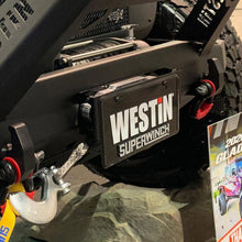 Load image into Gallery viewer, Westin Winch Mount License Plate Re-locator - Black Westin
