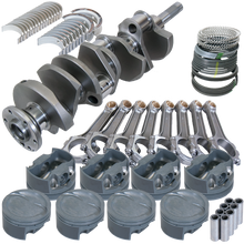 Load image into Gallery viewer, Eagle Ford FE 4.125in Crank 6.700in I-Beam Rods -26cc Inv Dome 4.080in Pistons Rotating Assembly Eagle
