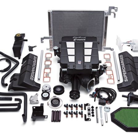 Edelbrock Supercharger Stage 1 - Street Kit 2011-2014 Chrysler Lx and Lc 5 7L Hemi w/ Tuner Edelbrock