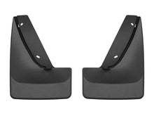 Load image into Gallery viewer, WeatherTech 25-26 Cadillac Escalade Rear Mudflaps - Black | 120222
