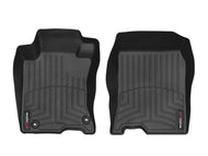 WeatherTech 10-15 Honda Crosstour Front FloorLiner - Black (2WD; Twist Retention) | 4412751