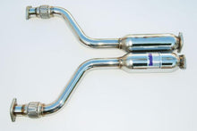 Load image into Gallery viewer, Invidia 03-08 Infiniti G35 Coupe Gemini Single Layer Titanium Tip Cat-back Exhaust
