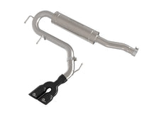 Load image into Gallery viewer, aFe Rebel Series 2-1/2in 304 Stainless Steel Cat-Back w/ Black Tip Ford Maverick 22-26 L4-2.5L FWD
