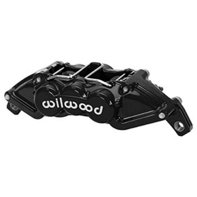 Wilwood Universal UTV4 Caliper 1.12/1.12in Pistons 25in Rotor - Black Wilwood