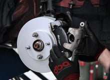 Load image into Gallery viewer, DBA 22-23 Audi A4 (w/350mm Front Rotor) Front Drilled &amp; Slotted Street Series Rotor (w/Gold Hat)
